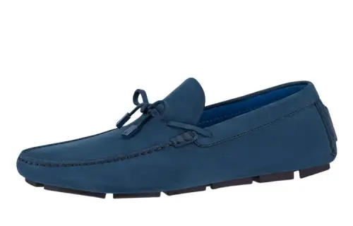 LOUIS VUITTON Driver Casual Shoes Men's Blue