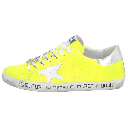 Golden Goose Super Star Stylish Skateboarding Shoes Men's Yellow