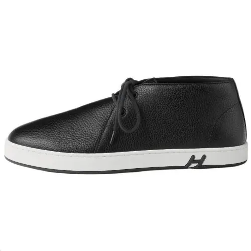 HERMES Klicker Casual Shoes Men's Black