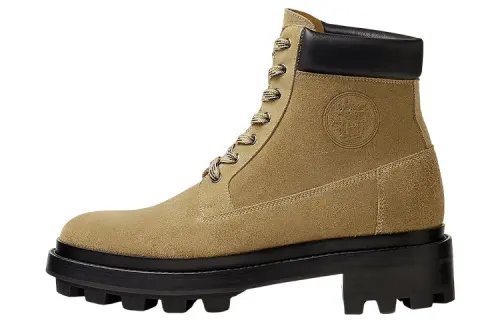 HERMES Short Ankle Boots Men's Brown