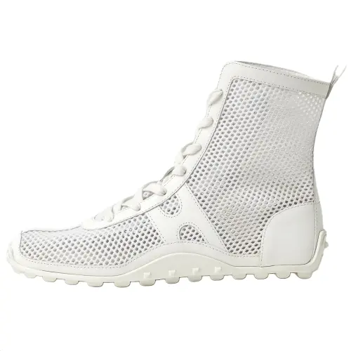 HERMES Kiatsu High top Casual Shoes Women's White