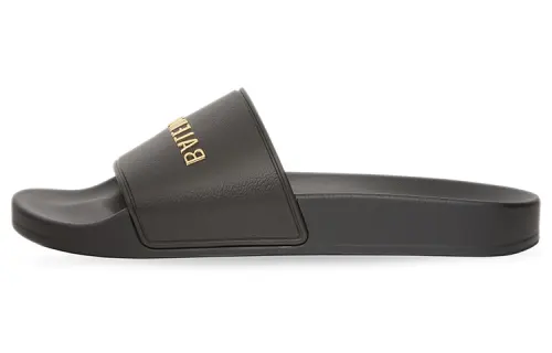 Balenciaga Logo-strap Pool Slides