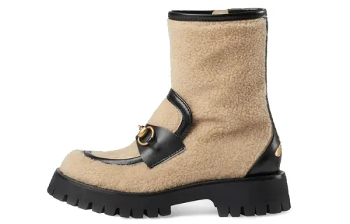 GUCCI Ankle Boots Women's Brown