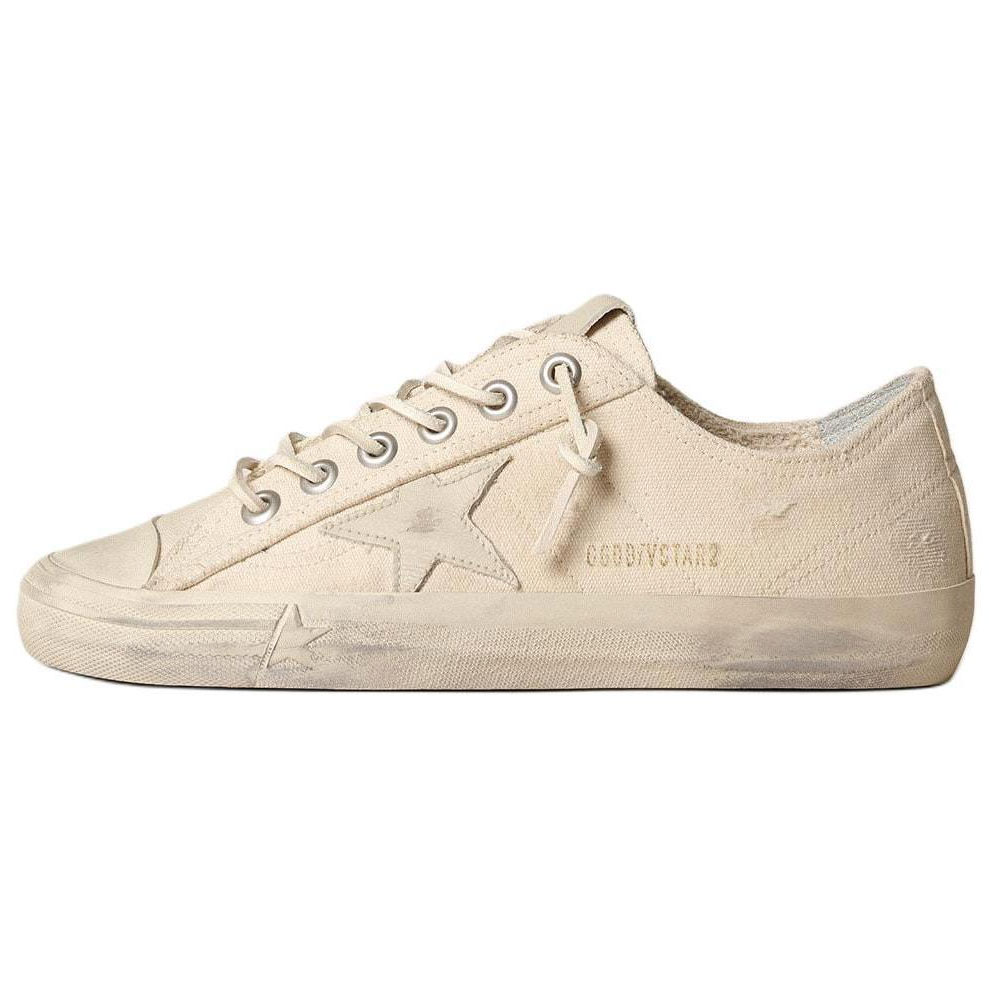 Женские кеды Golden Goose V-Star (белые)