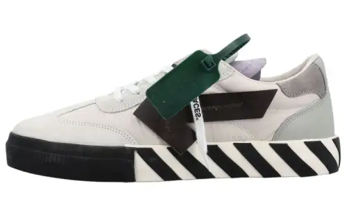 OFF WHITE New Vulcanized Low White Black Grey Lilac