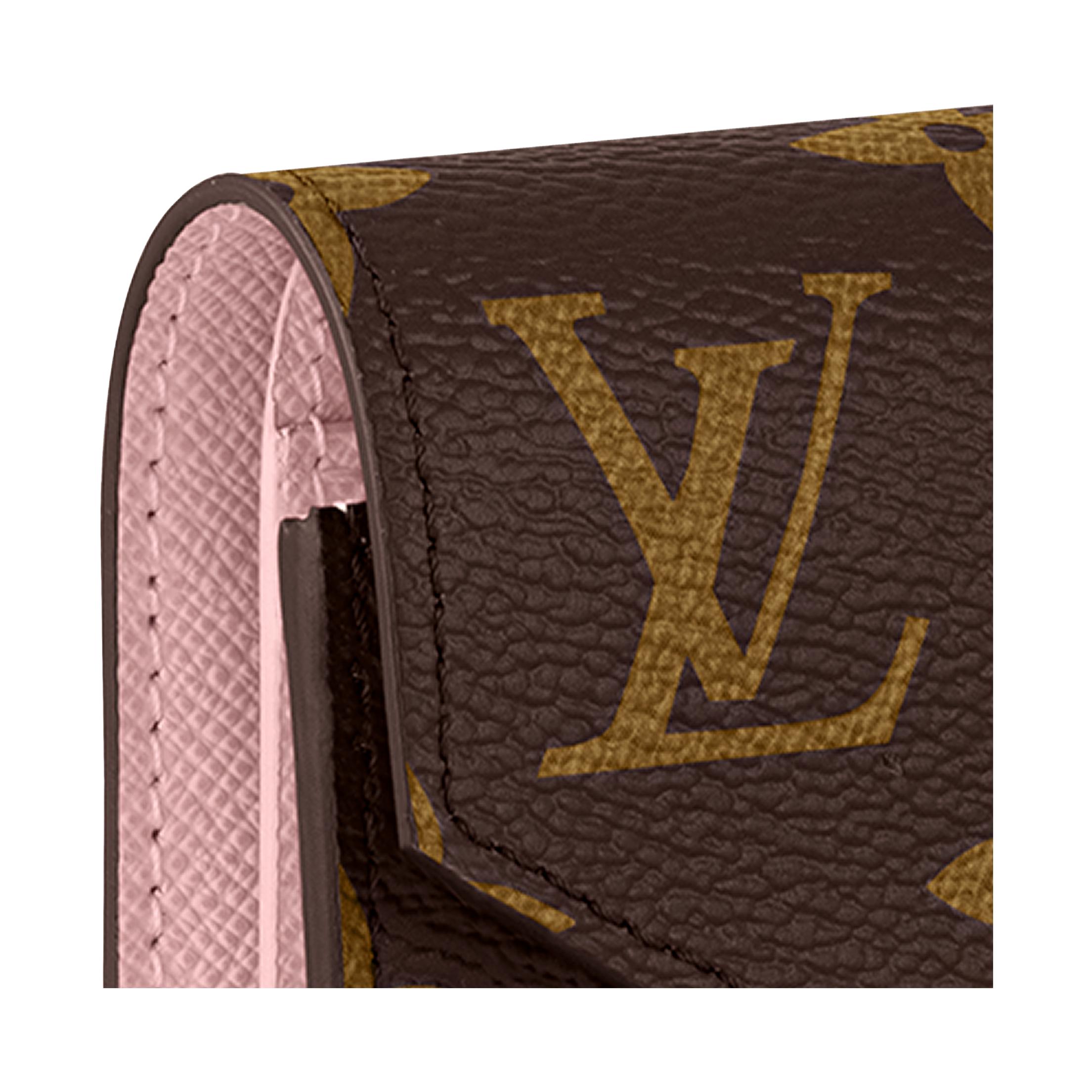 Женская сумка Louis Vuitton Victorine (коричнево-розовая) — фото 6