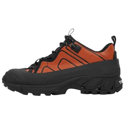 Burberry Arthur Abrasion Resistant Low top Casual Shoes Men's Black Orange