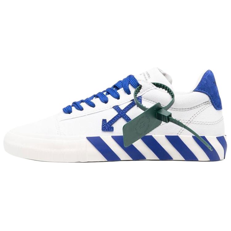Женские кеды OFF-WHITE (бело-синий)