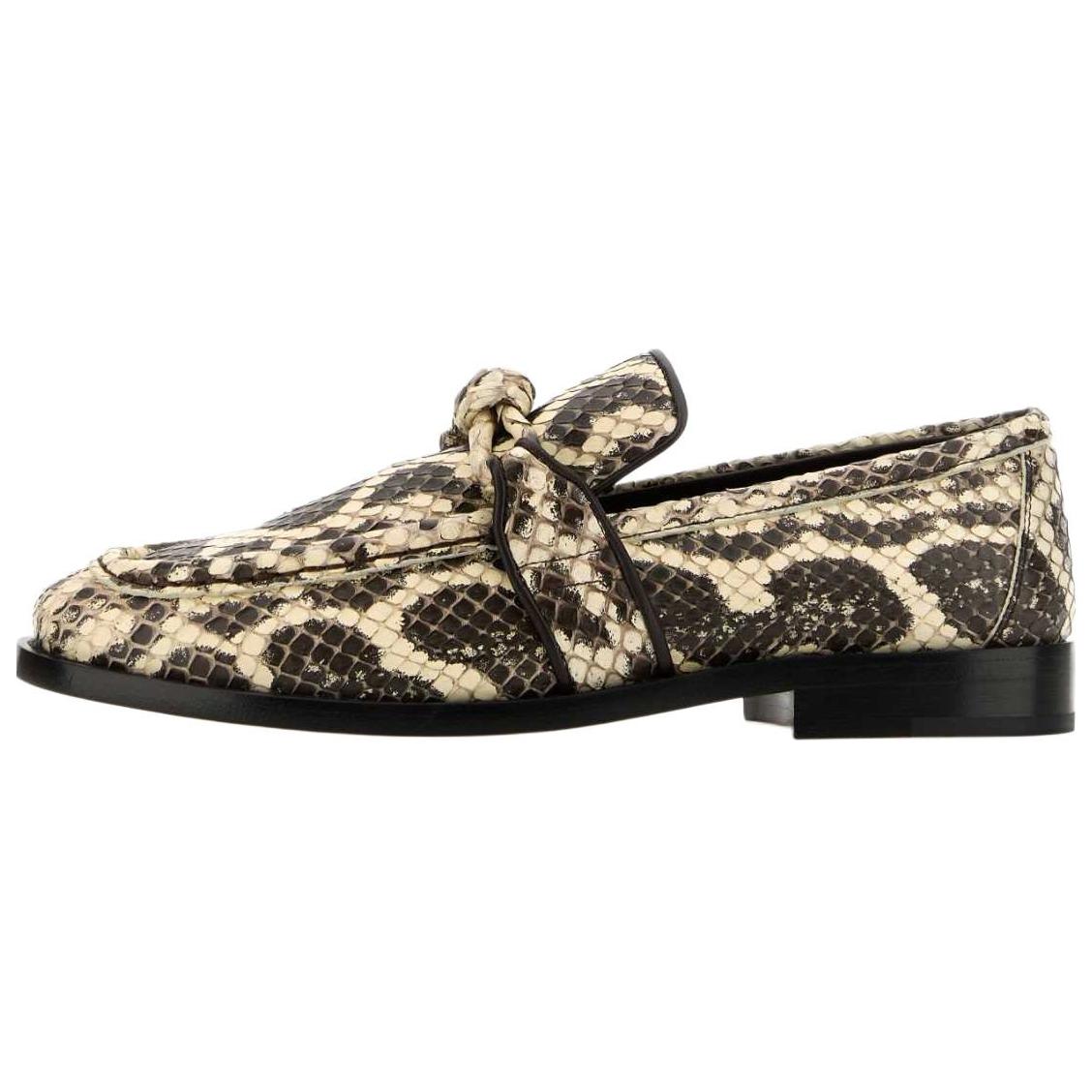 Bottega Veneta Embossed Astaire Loafers Women's