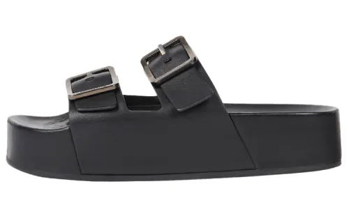 Balenciaga Mallorca Platform Sandal Slippers Men's Black