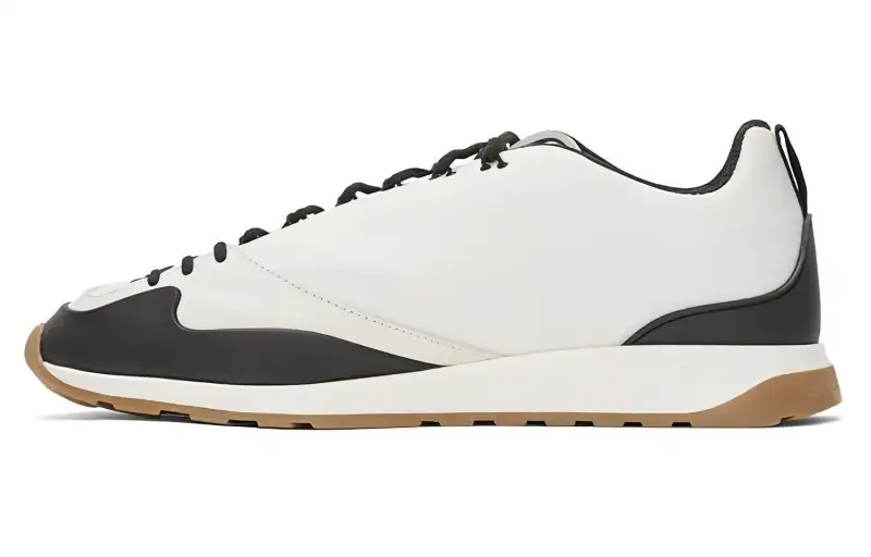 Bottega Veneta Arco Fashion Low top Casual Shoes Men's White Black