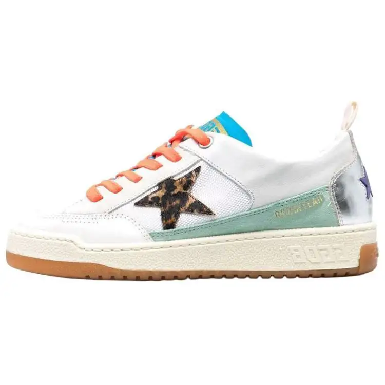 Golden Goose Yeah Skateboard Shoes Women's Low Top White