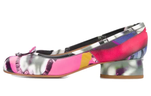 Maison Margiela Chunky Heel High Heels Women's Fuchsia