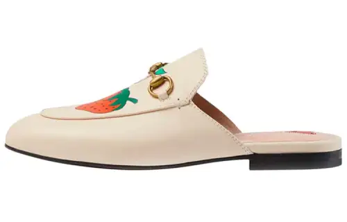 GUCCI Closed Toe Slippers Women's Ivory