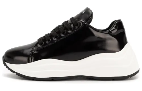 PRADA Leather Low top Casual Shoes Women's