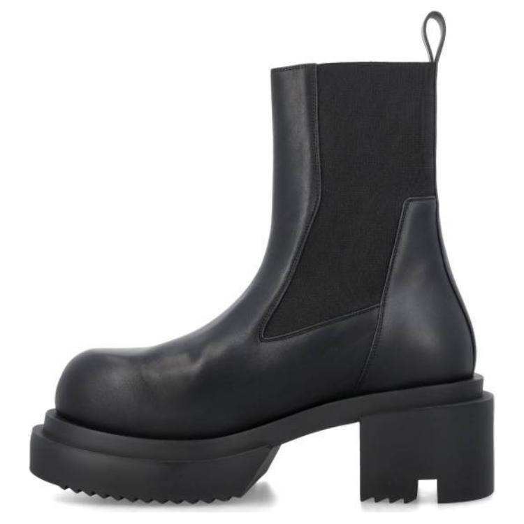 RICK OWENS Beatle Bogun Boots Black