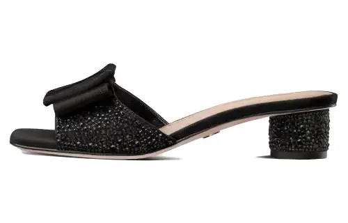 DIOR Slide Slippers Women's Black