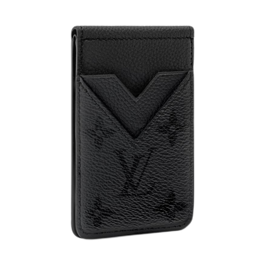 Мужской кошелек Louis Vuitton Compact Magnet (черный) — фото 2