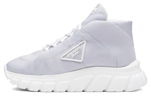 PRADA High top Casual Shoes Women's Cornflower Blue