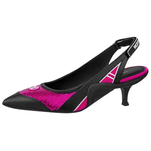 LOUIS VUITTON Archlight Slim Heel High Heels Women's Rose Red