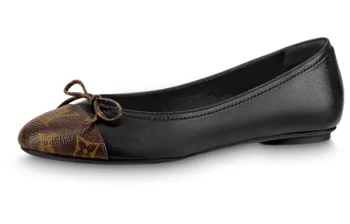LOUIS VUITTON Popi Ballerina Shoes 'Black' Women's