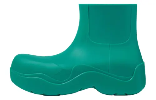 Bottega Veneta Rubber Ankle Boots Men's Light Blue
