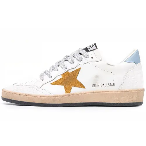 Golden Goose Ball Star Low top Stylish Skateboarding Shoes Women's White