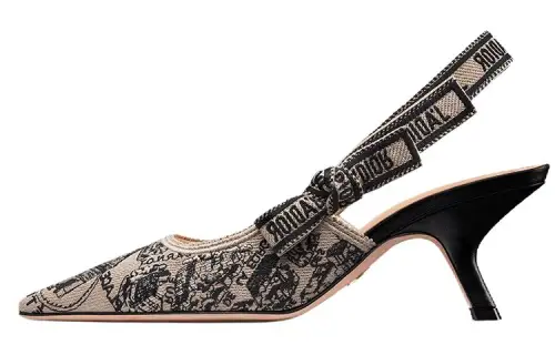 DIOR J'Adior Slim Heel High Heels 6.5cm Women's Beige