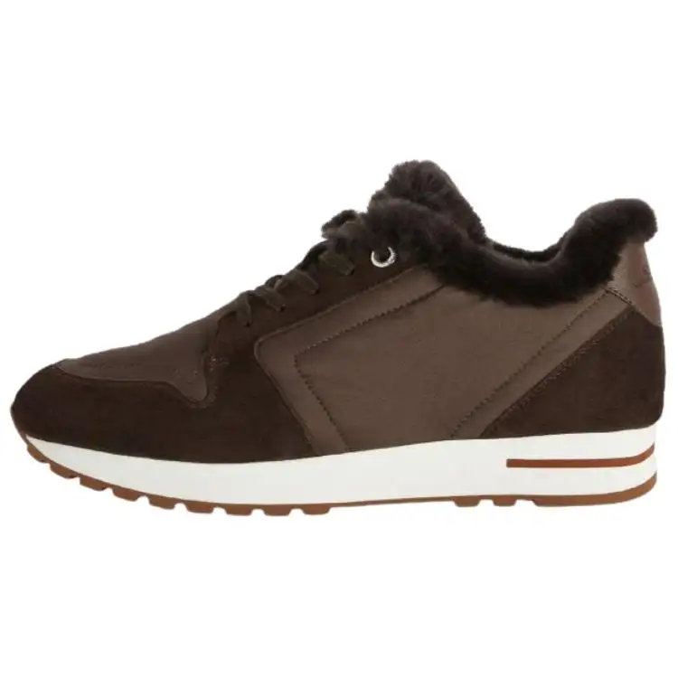 Loro Piana Leather Low top Casual Shoes Women's