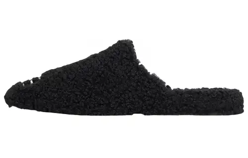 Balenciaga Flat Men's Casual Shoes Men's Black