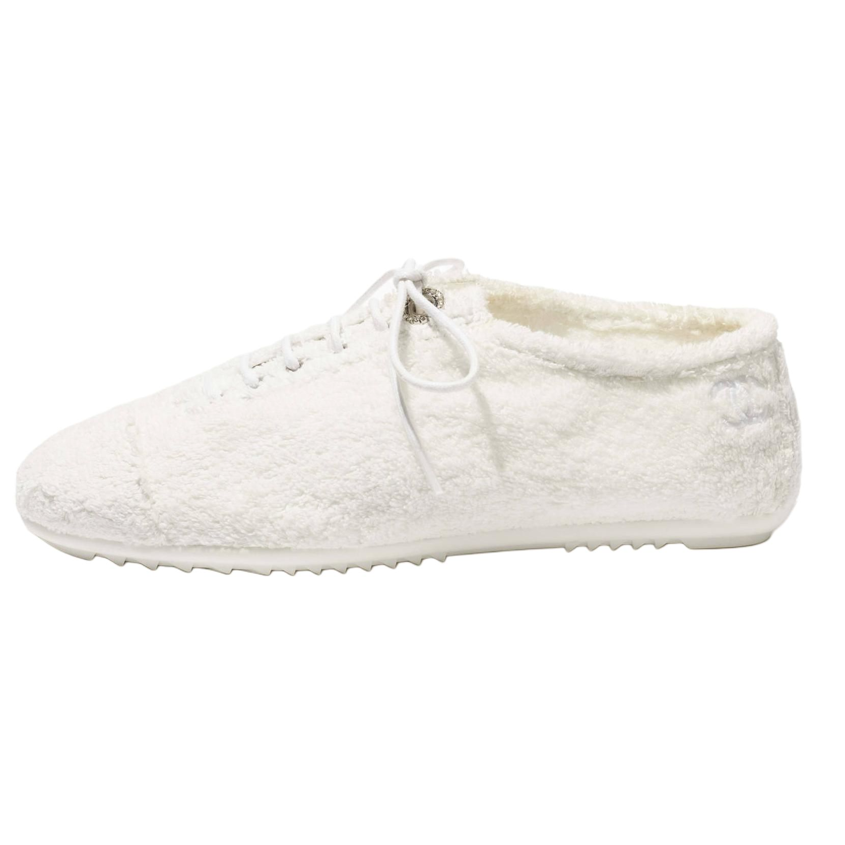 CHANEL 25C Pre Spring Vacation Collection Casual Shoes Women's White