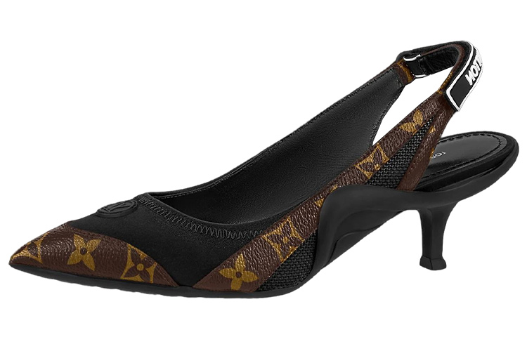 LOUIS VUITTON Archlight Slim Heel High Heels Women's Black