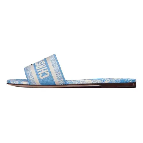 DIOR Dway Slide Slippers Women's Blue White