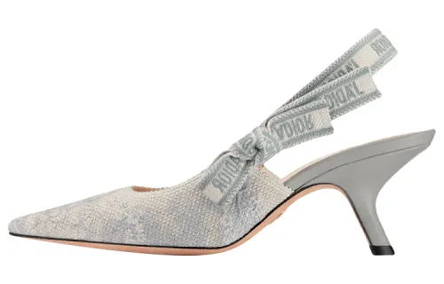 DIOR J'Adior Irregular Heel High Heels Women's Umber