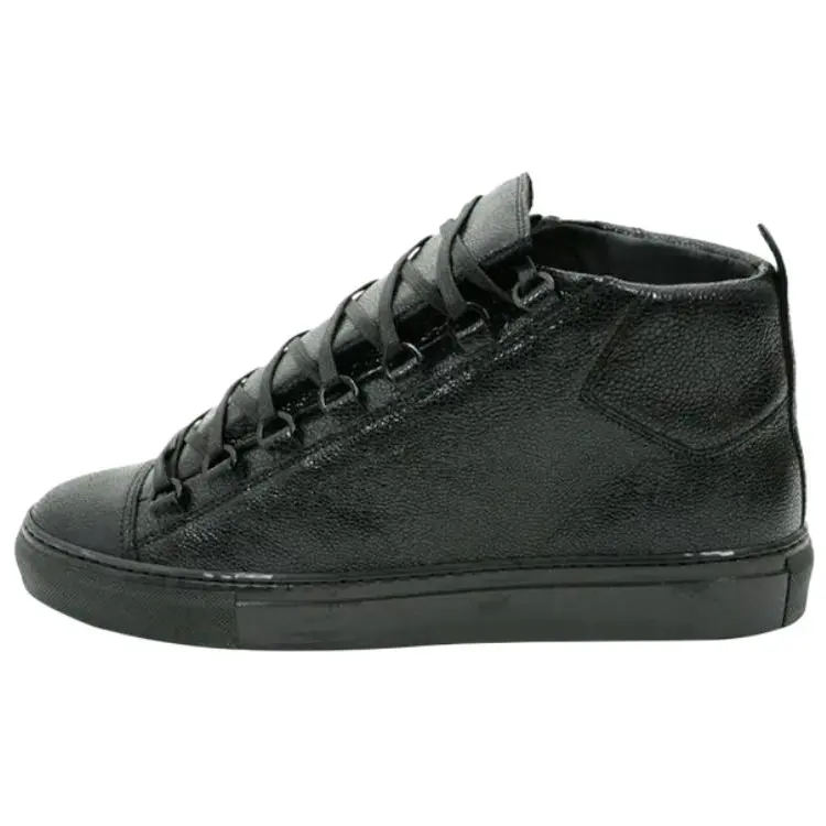 Balenciaga Arena Mid top Skateboard Shoes Men's Black