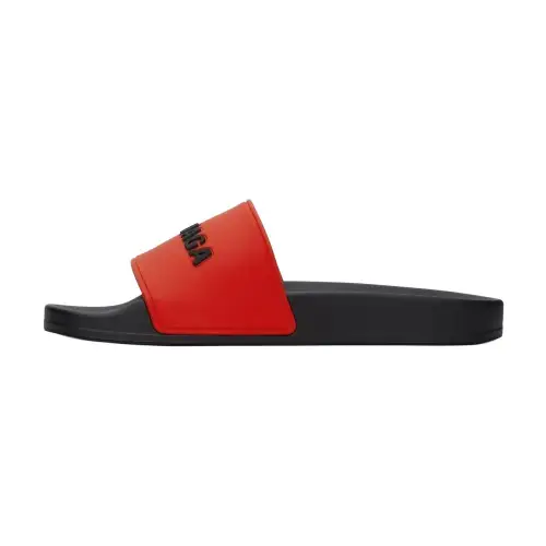 Balenciaga Pool Slides 'Blood Red'