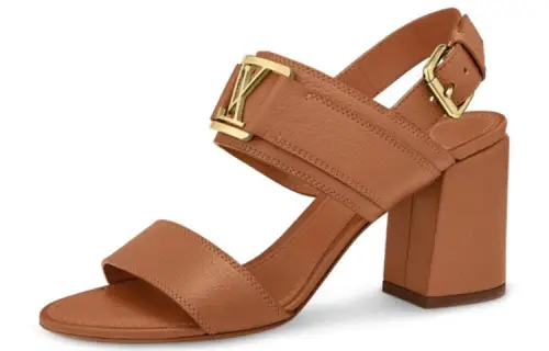 LOUIS VUITTON Lv Horizon Straps Heel 'Brown' Women's