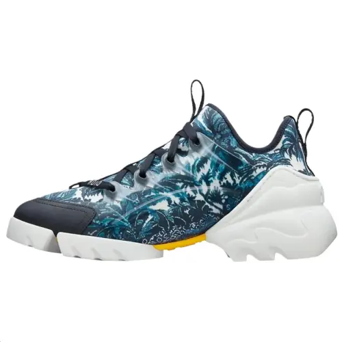 DIOR D Connect Low top Casual Shoes Women's Blue