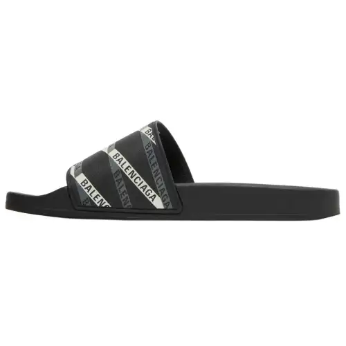 Balenciaga Slide Slippers Men's Black