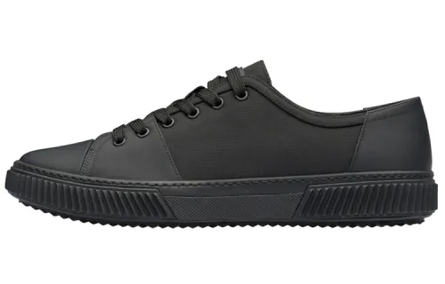 PRADA Textile, Leather Low top Skateboard Shoes Men's
