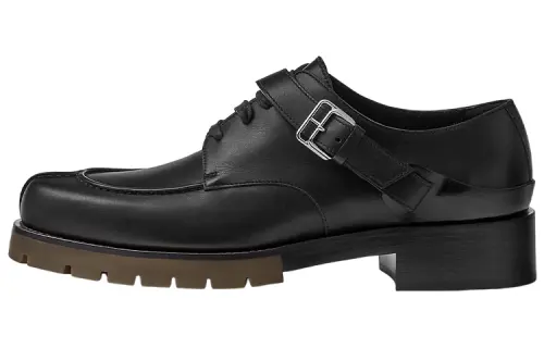 HERMES Frank Men's Casual Shoes Men's Black
