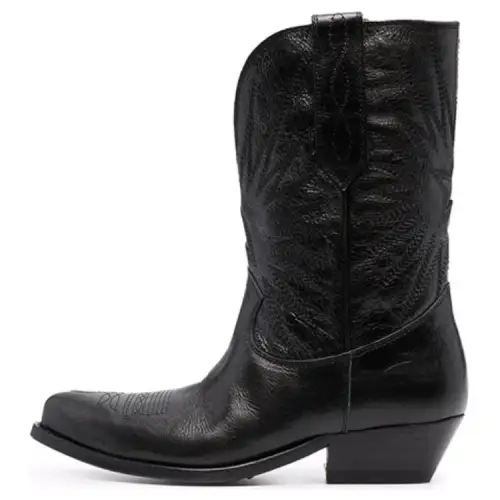 Golden Goose Wish Star Knee high Boots Women's Black