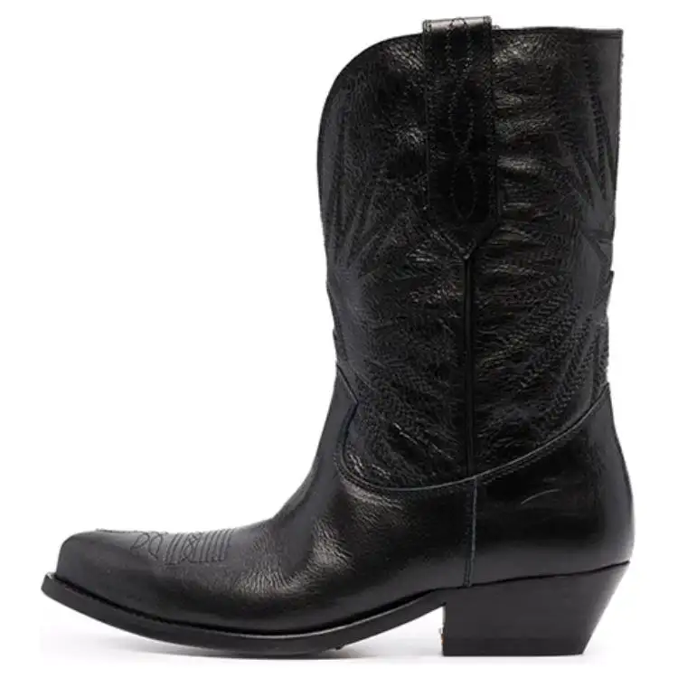 Golden Goose Wish Star Knee high Boots Women's Black