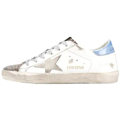 Golden Goose Super Star Stylish Skateboarding Shoes Women's White