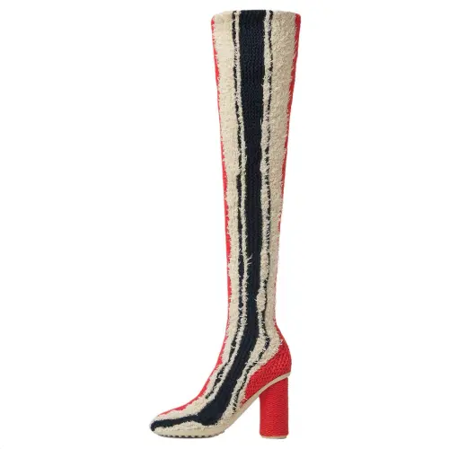 Bottega Veneta Atomic Over the knee Boots 9cm Women's Multicolor