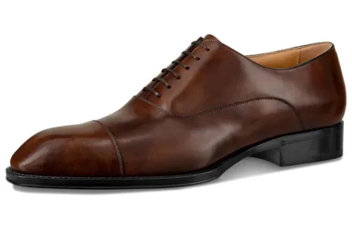 LOUIS VUITTON Vendome Casual Shoes Men's Mocha