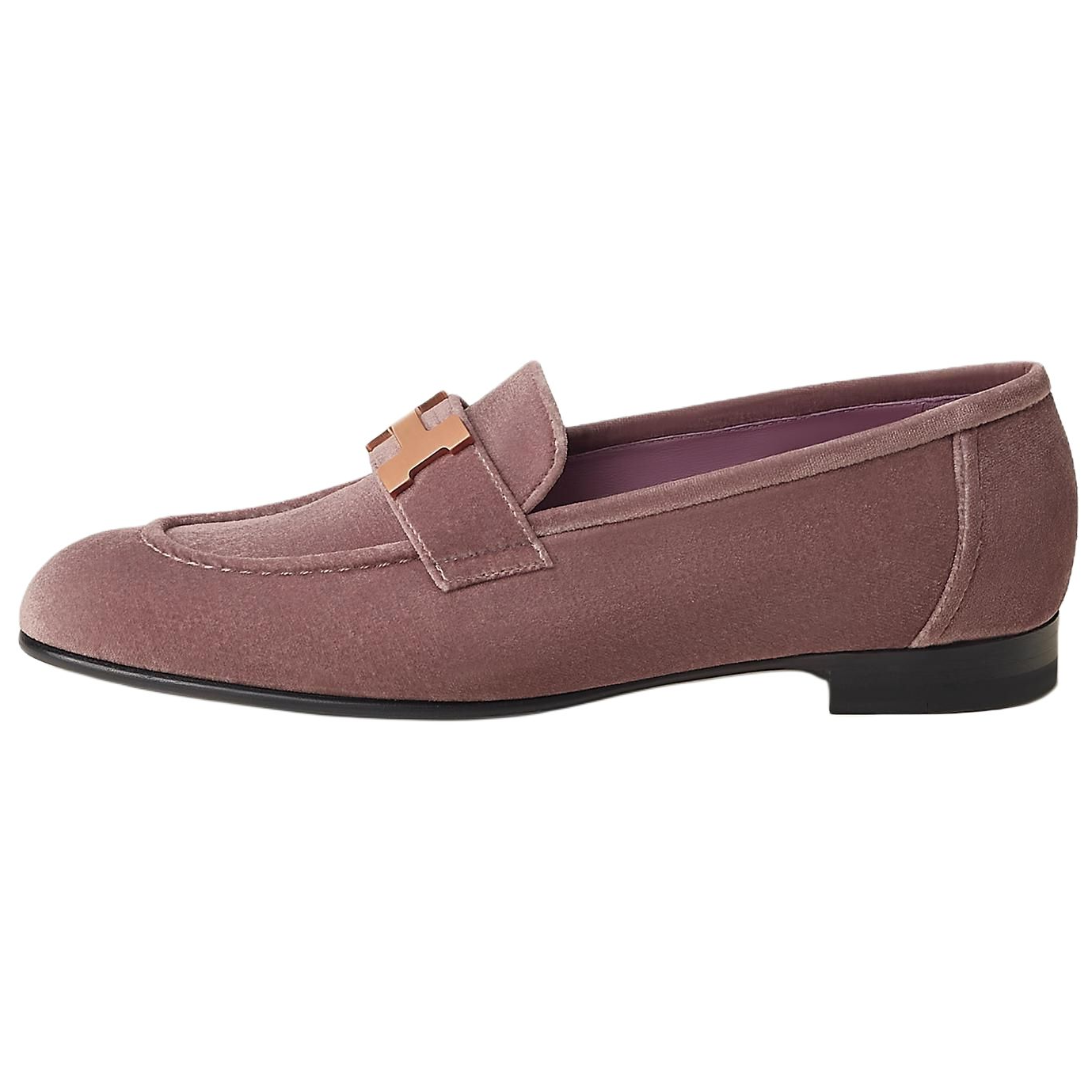 HERMES PARIS Loafers Women's Purple