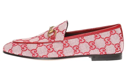 GUCCI Jordaan Casual Shoes Women's Pink