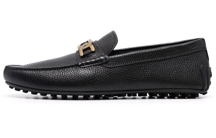 TOD'S Gommino Loafers Men's Low Top Black