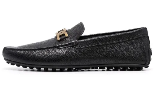 TOD'S Gommino Loafers Men's Low Top Black